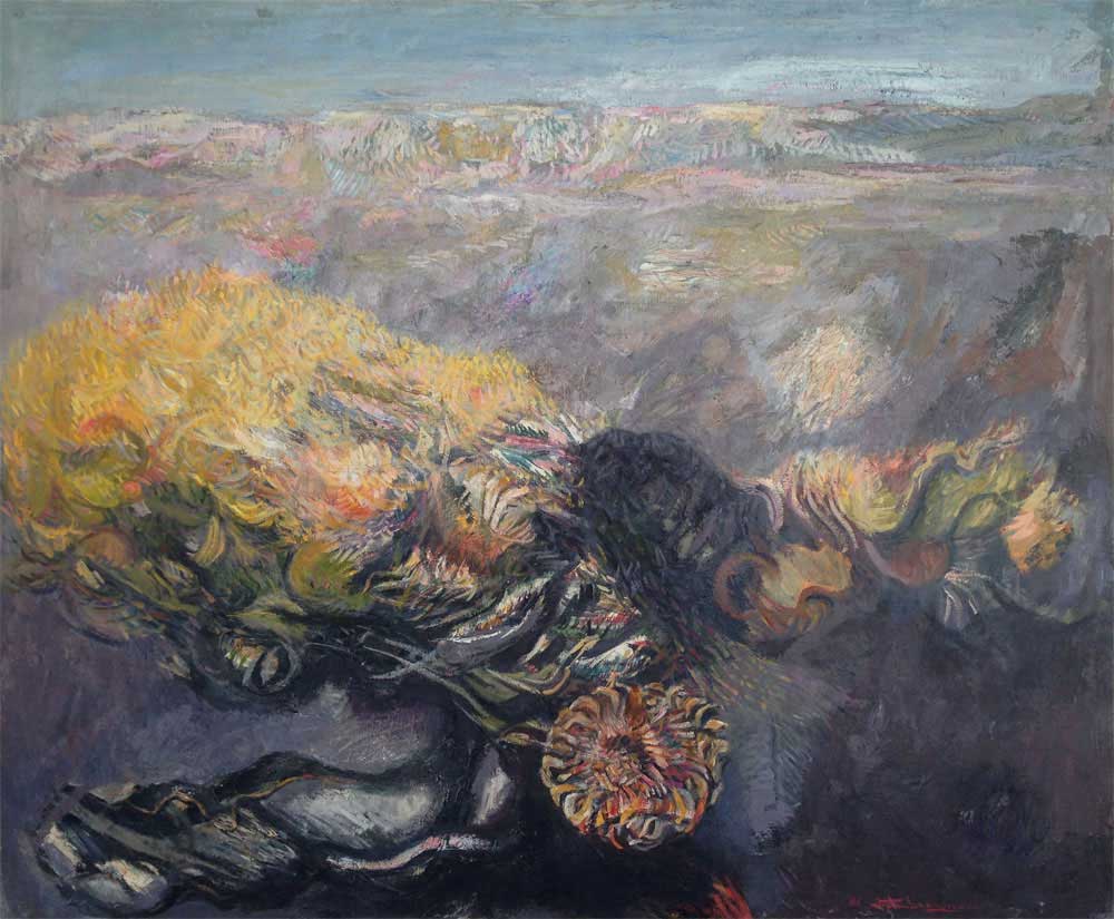 Macchia-mediterranea-oil-on-canvas-120x100cm-1986