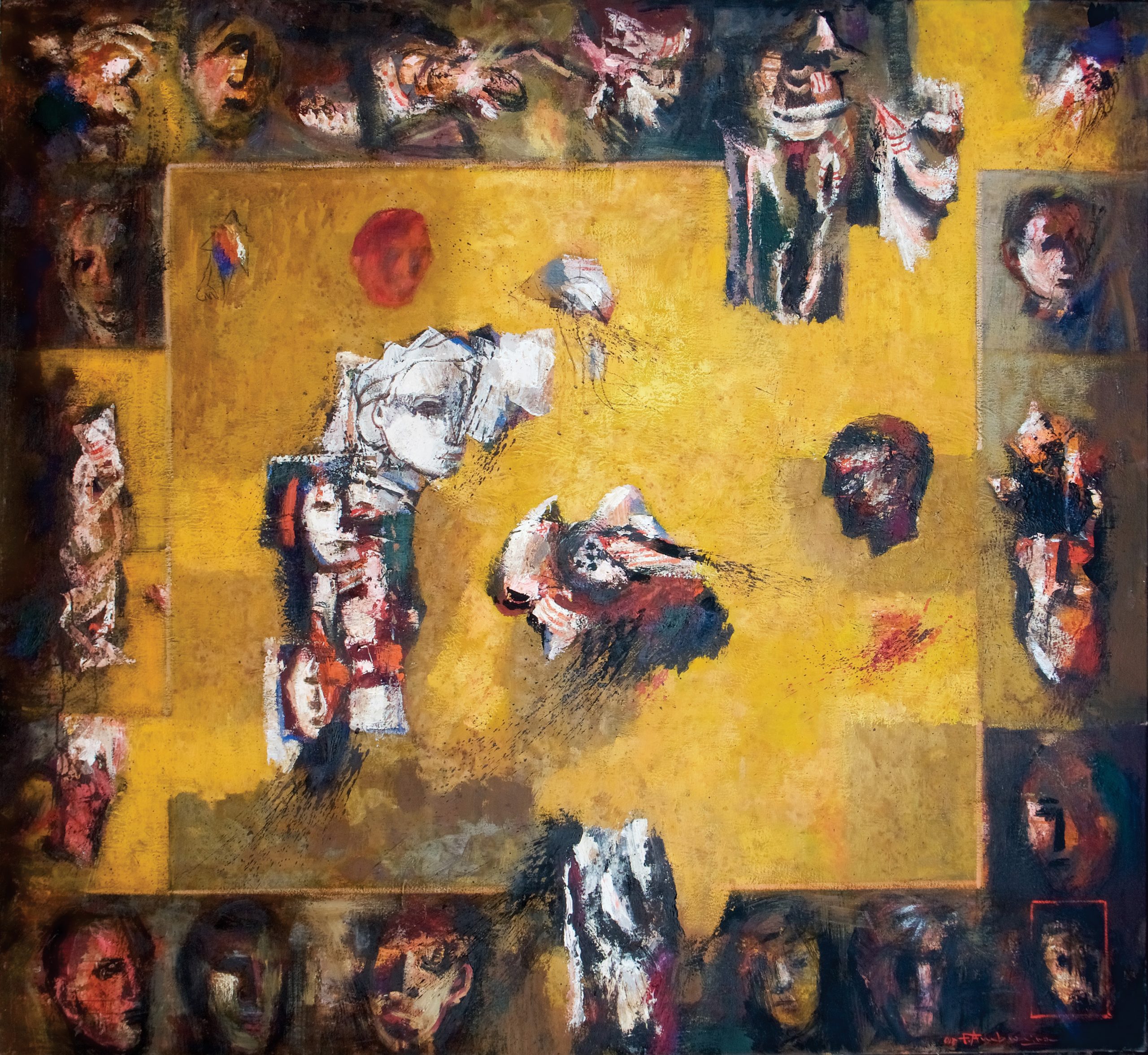 “The Mystery of Semblance” – oil on canvas – 130x140cm – 2014
